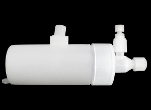 PFA 47mm Spray Chamber and PureCap Endcap for Agilent ICP