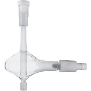 Quartz PressFit Double-Pass Baffled Spray Chamber for Agilent ICP