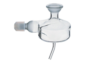 Glass Cyclonic Spray Chamber, No Baffle with Easy-Seal for Thermo ICP