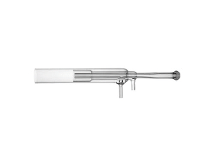 Quartz Torch, Axial, 2.5mm Injector